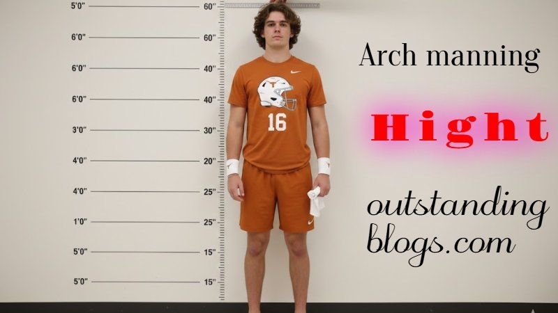arch manning height